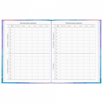 Дневник 5-11 класс 48 л., гибкая обложка, BRAUBERG, глянцевая ламинация, с подсказом, "Admiration", 106385