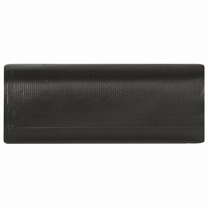 Мешки для мусора 30 л, черные, в рулоне 20 шт., прочные, ПНД 10 мкм, 50х60 см, ОФИСНАЯ ПЛАНЕТА, 601380