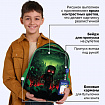 Ранец BRAUBERG FIT, 2 отделения, "Ночной воин", 38х27х14 см, 272023