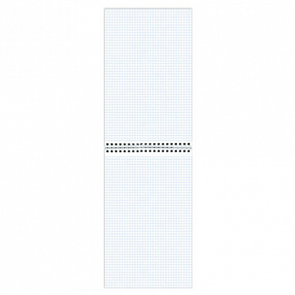 Блокнот БОЛЬШОЙ ФОРМАТ А4 200х290 мм, 80 л., гребень, картон, жесткая подложка, клетка, ОФИСМАГ, темно-синий, 129865