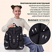 Ранец BRAUBERG LUMINOUS, 2 отделения, с брелоком, "Лапки", СВЕТЯЩИЙСЯ РИСУНОК, 38х29х16 см, 271366