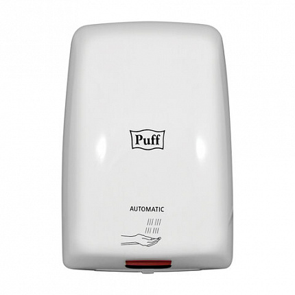 Сушилка для рук PUFF-8815, 1000 Вт, пластик, белая, 1401.375