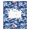 Тетрадь 24 л. BRAUBERG клетка, обложка картон, "КАМУФЛЯЖ", 403584