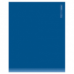 Тетрадь обложка пластик, А5, 96 л., скоба, клетка, HATBER, "PROстиль" (микс в спайке), 090232, 96Т5В1пл
