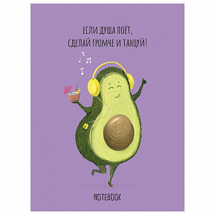 Блокнот А5 (146х205 мм), 60 л., гребень, фольга, TWIN лак, клетка, "МИКС 2" (4 вида), 099036