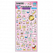 Наклейки гелевые "Зверяшки-обаяшки", 17,5х9 см, ассорти 12 видов, FUNSTER (ФАНСТЕР), 666085