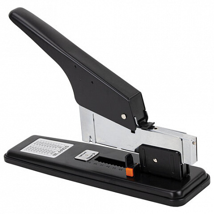 Степлер МОЩНЫЙ №24/6-23/24 металлический STAFF "HEAVY DUTY ECO", до 200 листов, черный, 272737