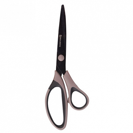 Ножницы BRAUBERG "Special" 216 мм, тефлоновое антискользящее покрытие, 2-х сторонняя заточка, 236788