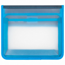 Папка для тетрадей ЮНЛАНДИЯ А5, пластик, 2 отделения, клапан на липучке, "No limit", 273334