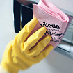 Салфетка VILEDA PROFESSIONAL "ПВАмикро", КОМПЛЕКТ 5 шт., искусственная замша, красная, 35х38 см, 143591