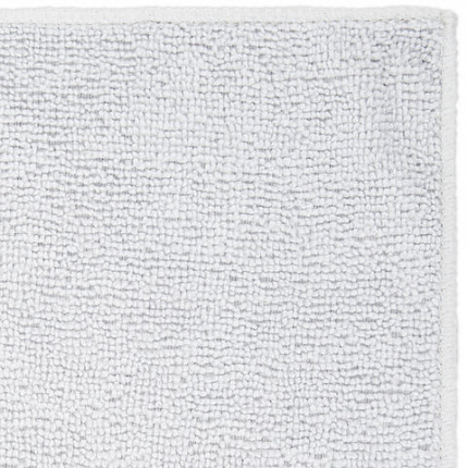 Салфетка из МИКРОФИБРЫ 40х80 см, WHITE ULTRA DENSE OVERLOCK, белая, 280 г/м2, LAIMA HOME, 608227