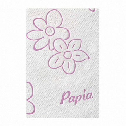 Бумага туалетная бытовая, спайка 12 шт., 3-слойная (12х16,8 м), PAPIA, Балийский цветок, 5058576