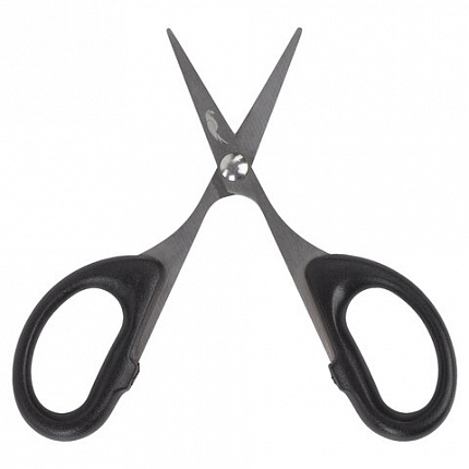 Ножницы для хобби и рукоделия ОСТРОВ СОКРОВИЩ 105 мм, классической формы, черные, 237103