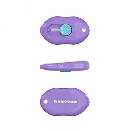 Нож канцелярский ERICH KRAUSE Cloud Mini Pastel, корпус ассорти, 62755