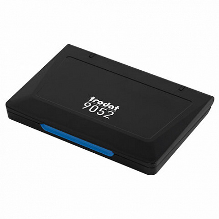 Штемпельная подушка TRODAT, 110x70 мм, синяя, 9052c