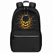 Рюкзак BRAUBERG FASHION CITY универсальный, 2 отделения, "Skull", черный, 46х31х15 см, 272572