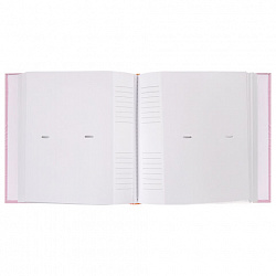 Фотоальбом BRAUBERG "Baby Girl" на 200 фото 10х15 см, твердая обложка, бумажные страницы, бокс, розовый, 391143