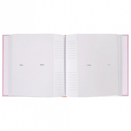 Фотоальбом BRAUBERG "Baby Girl" на 200 фото 10х15 см, твердая обложка, бумажные страницы, бокс, розовый, 391143