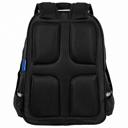 Рюкзак BRAUBERG SOFT, 2 отделения, 3 кармана, "Стильный шрифт", СВЕТЯЩИЙСЯ, 40х31х15 см, 272034