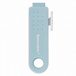 Ластики выдвижные BRAUBERG "Slider Mini", НАБОР 3 ШТУКИ, 68х18х12 мм, пастельные цвета, блистер, 271992