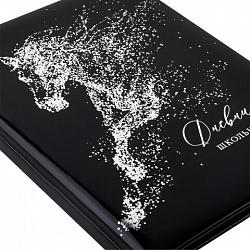 Дневник 1-11 класс 48 л., кожзам (твердая с поролоном), фольга, BRAUBERG HOLIDAY, "Free Spirit", 106568