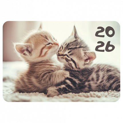 Календарь карманный на 2026 г, BRAUBERG, 64х93 мм, АССОРТИ №2, 20 видов, 117304