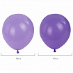 Шары воздушные НАБОР ДЛЯ ДЕКОРА "Мечта", 100 шаров, сиреневый/белый/золото, BRAUBERG KIDS, 591897