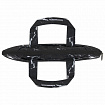 Сумка портфель HEIKKI STYLE (ХЕЙКИ) с отделением для ноутбука 13-14", 3 кармана, черная, 26х36х3 см, 272606