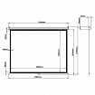 Экран проекционный настенный (150х200 см), матовый, 4:3, BRAUBERG WALL, 236728