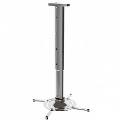 Кронштейн для проекторов настенно-потолочный CACTUS CS-VM-PR05L-AL, высота 47-71 см, 22 кг