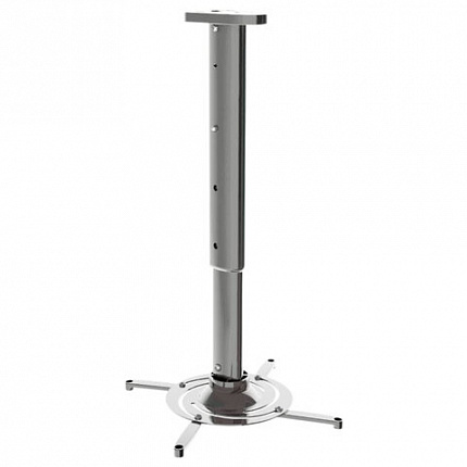 Кронштейн для проекторов настенно-потолочный CACTUS CS-VM-PR05L-AL, высота 47-71 см, 22 кг