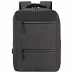 Рюкзак HEIKKI PANEL (ХЕЙКИ), отделение для ноутбука, USB-порт, серый, 44x30x13 см, 273903