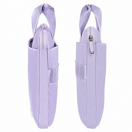 Сумка портфель HEIKKI ULTRA (ХЕЙКИ) с отделением для ноутбука 15,6", Lavender, лавандовая, 28х39х3 см, 272610