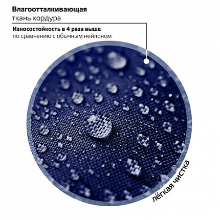 Рюкзак BRAUBERG INTENT, 2 отделения, 4 кармана, "Темно-синий", 39х27х14 см, 273113