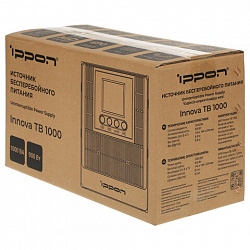 Источник бесперебойного питания IPPON Innova TB 1000, 1000 ВА (900 Вт), LCD, 4 x IEC, 2050420