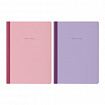 Тетрадь А4 96 л. BRAUBERG, на сшивке с корешком, клетка, обложка картон, "Minimal Pastel", 405282