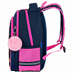 Рюкзак BRAUBERG OPTIMA, 2 отделения, с брелоком, "Tiny beauty", 36х27х18 см, 273155
