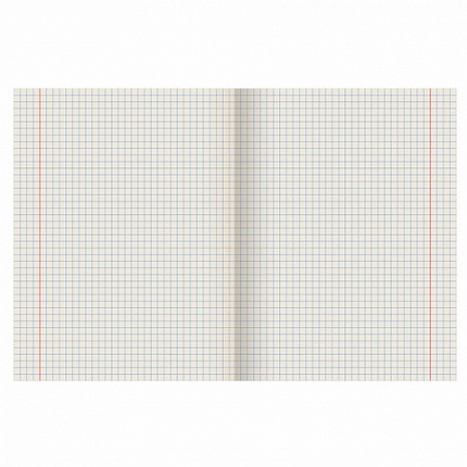 Тетрадь ЗЕЛЁНАЯ обложка 24 л., клетка с полями, офсет №2 ЭКОНОМ, "ПИФАГОР", 107125