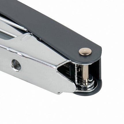 Степлер №10 металлический BRAUBERG "UNIVERSAL GT", до 16 листов, с антистеплером, зеленый, 272752