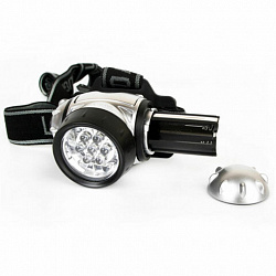 Фонарь налобный ULTRAFLASH 7хLED, 3 режима, питание 3хААА (не в комплекте), LED5351