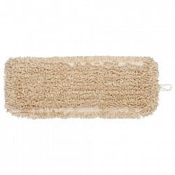 Насадка МОП плоская для швабры/держателя 40 см, уши/карманы (ТИП У/К), нашивной хлопок, LAIMA EXPERT, 605303