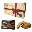 Печенье песочное DR.FINIK "Солнышко" с начинкой из финика и кураги, БЕЗ САХАРА, 700 г