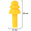 Беруши многоразовые силиконовые со шнурком, 1 пара в контейнере, SNR 37 дБ, RABBITEX (РАББИТЕКС), 671317