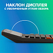 Калькулятор настольный BRAUBERG EXTRA-14-BK (206x155 мм), 14 разрядов, двойное питание, ЧЕРНЫЙ, 250474