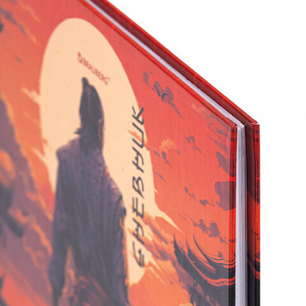 Дневник 1-11 класс 40 л., твердый, BRAUBERG, глянцевая ламинация, "Самурай", 107175