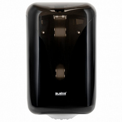 Диспенсер для полотенец с центральной вытяжкой EXTRA LAIMA PROFESSIONAL, (M1/M2), черный, ABS-пластик, 609477, 303213