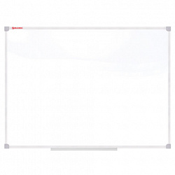 Доска магнитно-маркерная 70х50 см, ПВХ-рамка, ГАРАНТИЯ 10 ЛЕТ, РОССИЯ, BRAUBERG, 238186