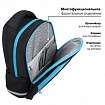 Рюкзак BRAUBERG OPTIMA, 2 отделения, с брелоком, "Открытый космос", 36х27х18 см, 272095