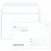 Конверты С5 (162х229 мм), отрывная лента, "Куда-Кому", 80 г/м2, КОМПЛЕКТ 1000 шт., 41378