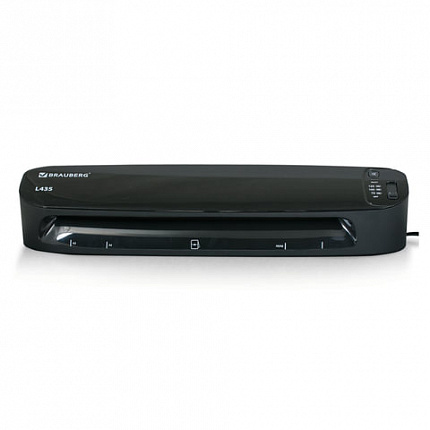 Ламинатор BRAUBERG L435, формат A3, толщина пленки 1 сторона 75-125 мкм, скорость 51 см/мин., 531018